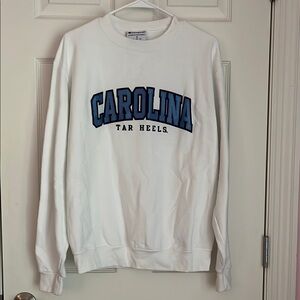 Carolina Tar Heels White Sweater